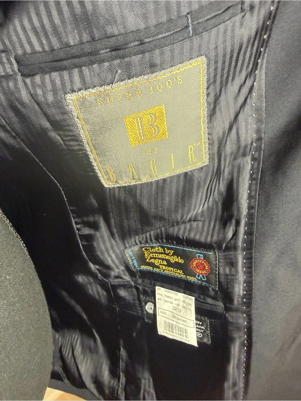 Ermenegildo Zegna bagir men’s